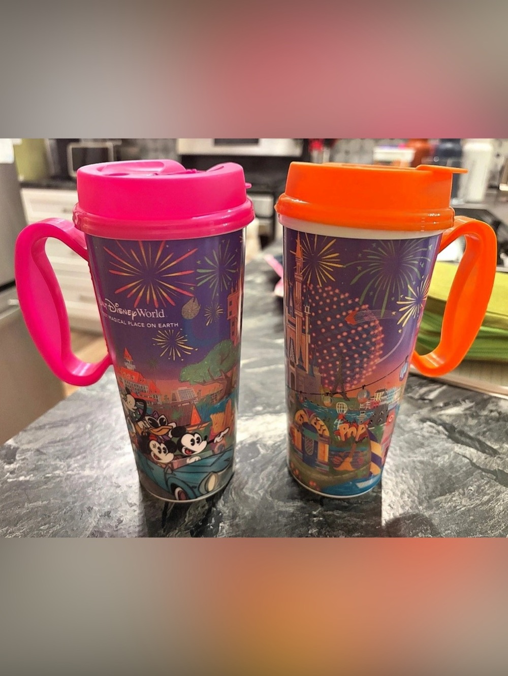 Disney Walt Disney World Resort Refillable Mug Mickey & Friends Kids Character